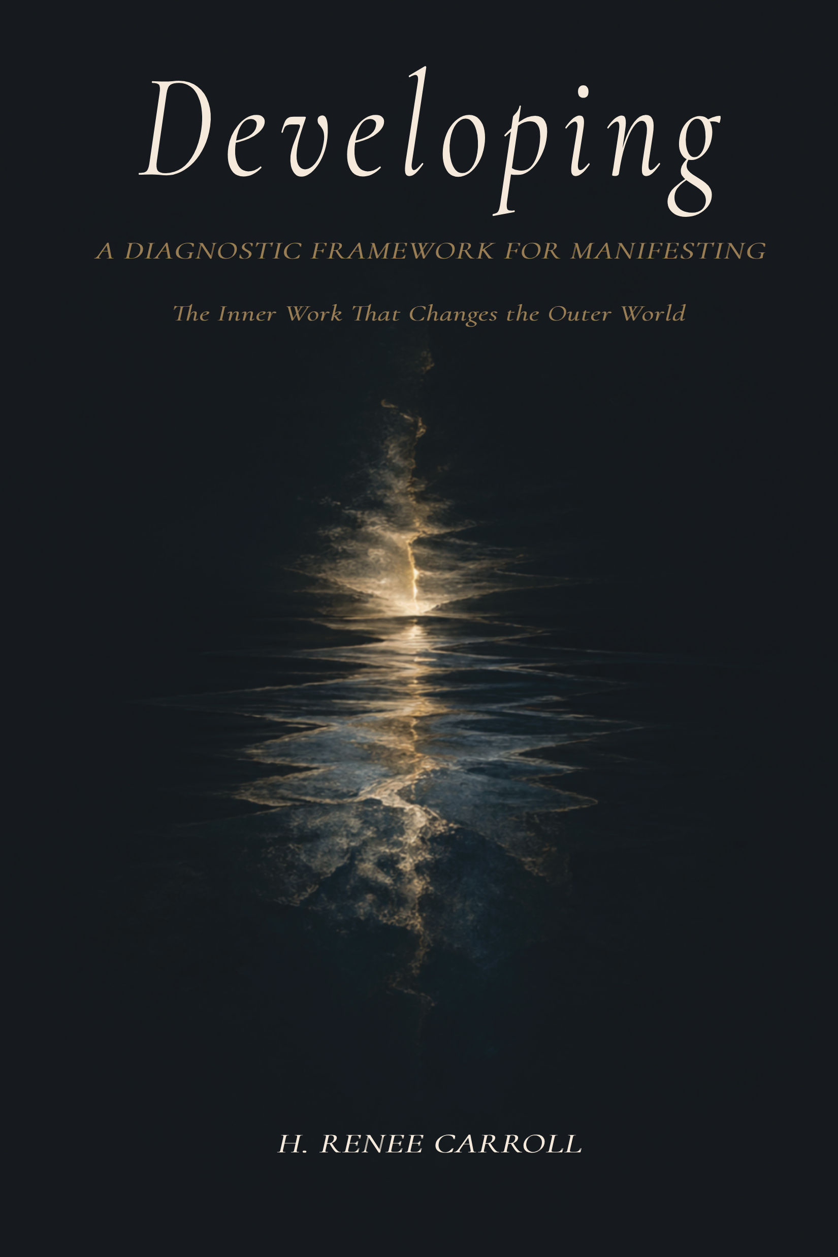 Developing — book cover, animated